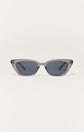 Z Supply Sunglasses Staycation Sunglasses Z Supply Eyewear Crystal-Indigo