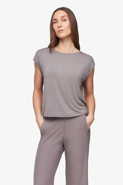 Daub+Design Box Tee Tops Daub+Design Driftwood XS