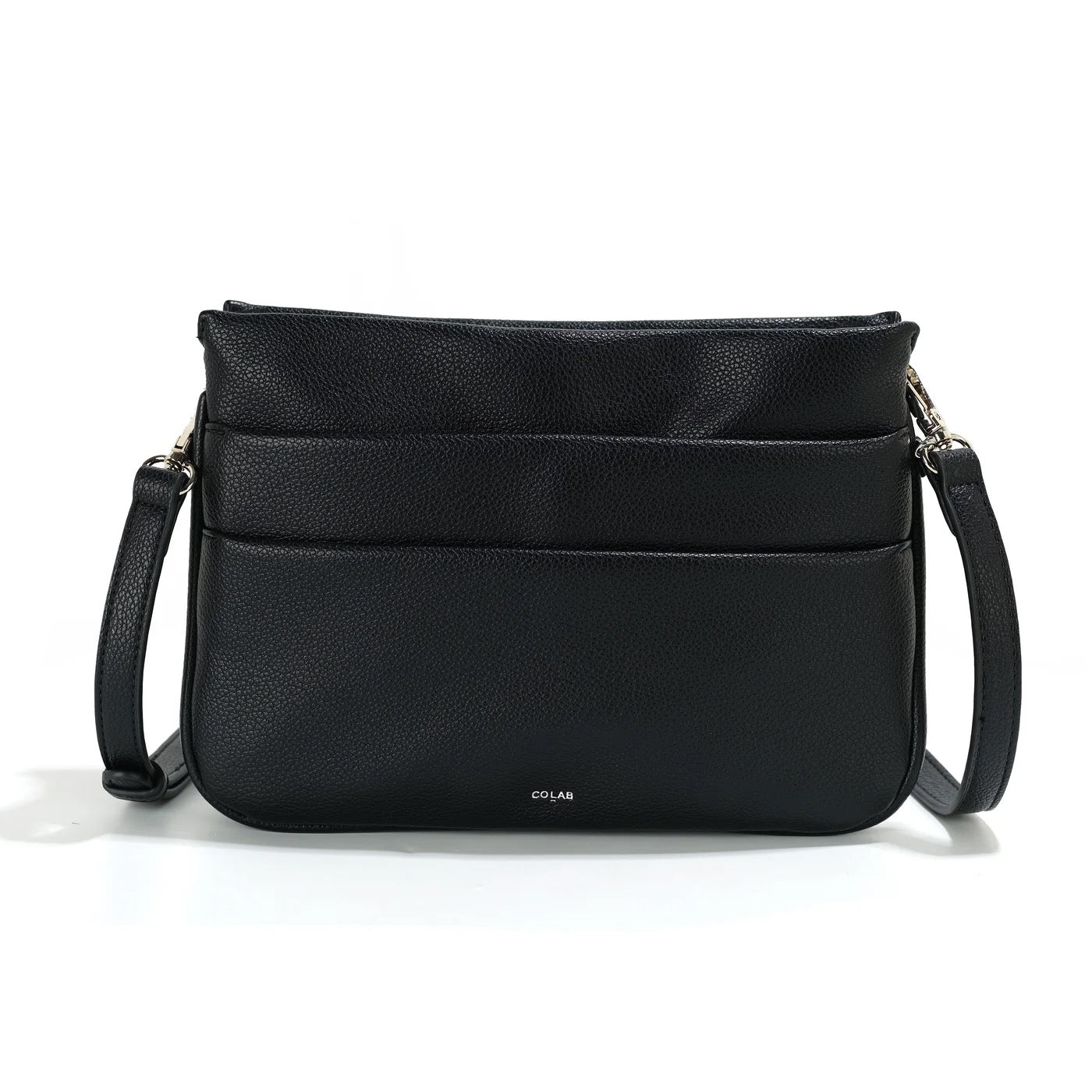 The "Nina" Crossbody Handbags, Wallets & Cases Colab Black