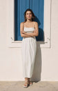 Z Supply Bayside Stripe White Maxi Dress Dresses Z Supply