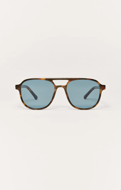 Z Supply Sunglasses Tourist Sunglasses Z Supply Eyewear Brown Tortoise