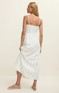 Z Supply Bayside Stripe White Maxi Dress Dresses Z Supply