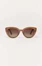 Z Supply Sunglasses Golden Hour Sunglasses Z Supply Eyewear Taupe-Gradient