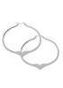 Sarah Mulder Liv Hoops Jewelry Sarah Mulder Rhodium 12mm