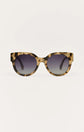 Z Supply Sunglasses Lunch Date Sunglasses Z Supply Eyewear Dark Tortoise