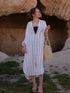 Striped Shirt Dress Dresses Moa