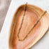 White Birch Paperclip Chain 18k Gold Stainless Necklace Necklace White Birch Jewelry