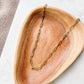 White Birch Paperclip Chain 18k Gold Stainless Necklace Necklace White Birch Jewelry