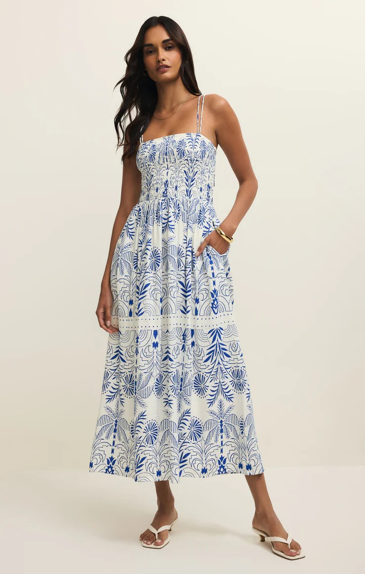 Z Supply Nadine Palm Maxi Dress Dresses Z Supply