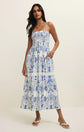Z Supply Nadine Palm Maxi Dress Dresses Z Supply