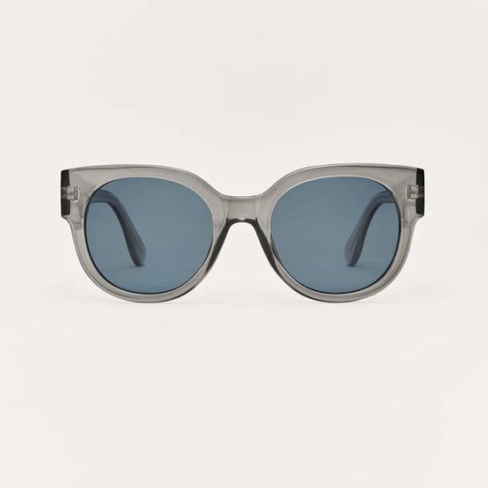 Z Supply Sunglasses Lunch Date Sunglasses Z Supply Eyewear Crystal-Indigo