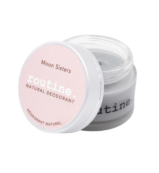 Routine Deodorant - Moon Sisters Charcoal, Magnesium & Prebiotics Deodorant Routine