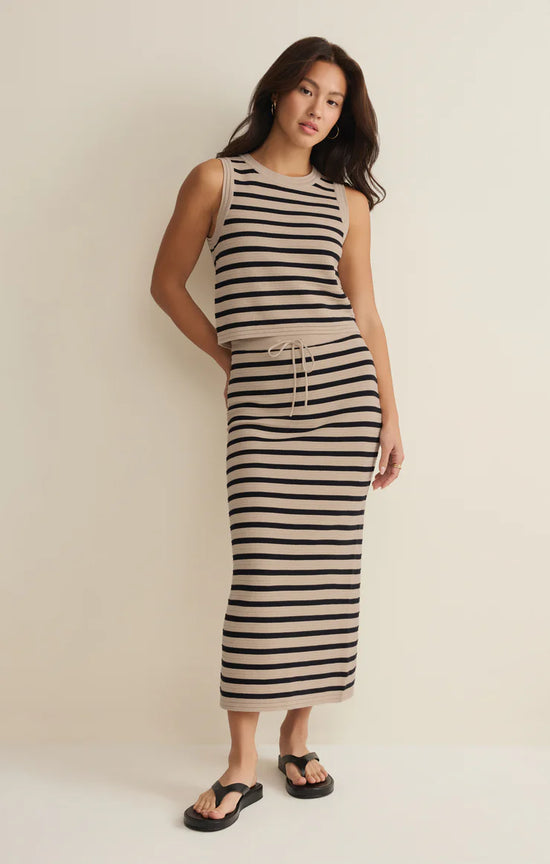 Z Supply Emori Striped Muscle Tank Long Sleeve Z Supply