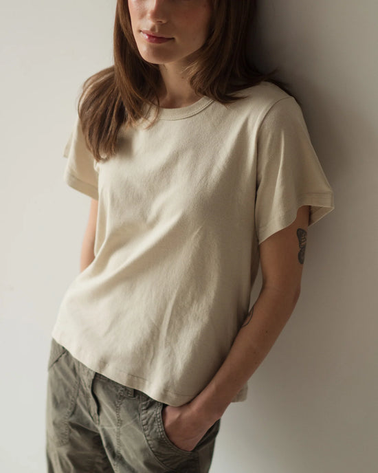 The Circular Crop Tee T Shirts Anian   