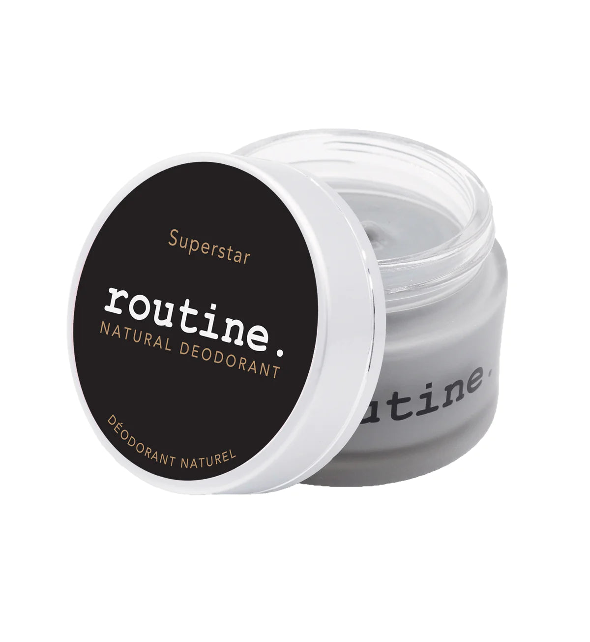 Routine Deodorant - Superstar Charcoal, Magnesium & Prebiotics Deodorant Routine   