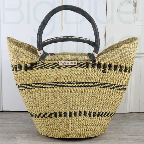 U Shopper - Natural Palette Baskets Big Blue Moma