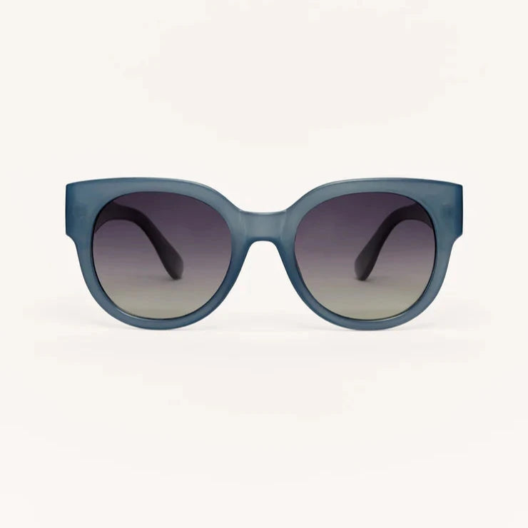 Z Supply Sunglasses Lunch Date Sunglasses Z Supply Eyewear Blue