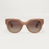 Z Supply Sunglasses Lunch Date Sunglasses Z Supply Eyewear Brown