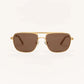 Z Supply Sunglasses Skyline Sunglasses Z Supply Eyewear Brown