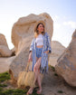 Loomist Striped Short Linen Shirt Dress Shirtdress Moa