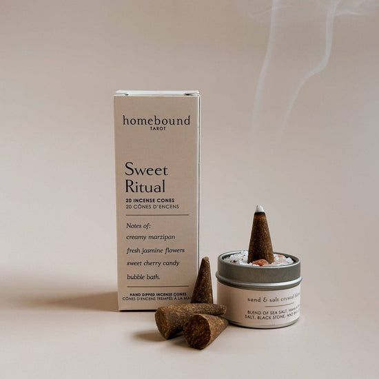 Sweet Ritual Incense Cones Homebound Tarot