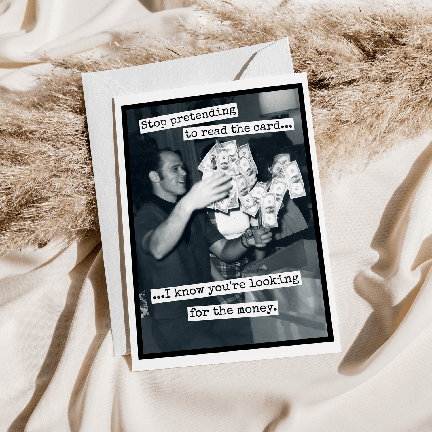 Birthday Card. Stop Pretending To Read The Card... Greeting Cards Raven&