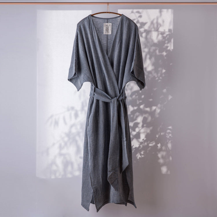 Loomist Sile Maxi Wrap Dress Dress loom.ist