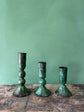 Large Verdigris Candle Holder, Austen  Bohemia Design   