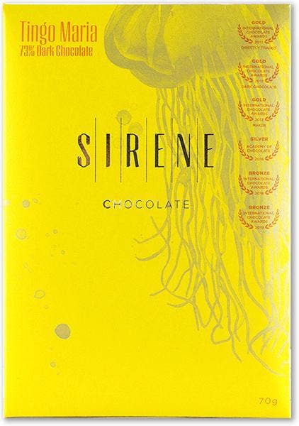 Tingo Maria, Peru 73% Dark Chocolate Chocolate Sirene Chocolate   