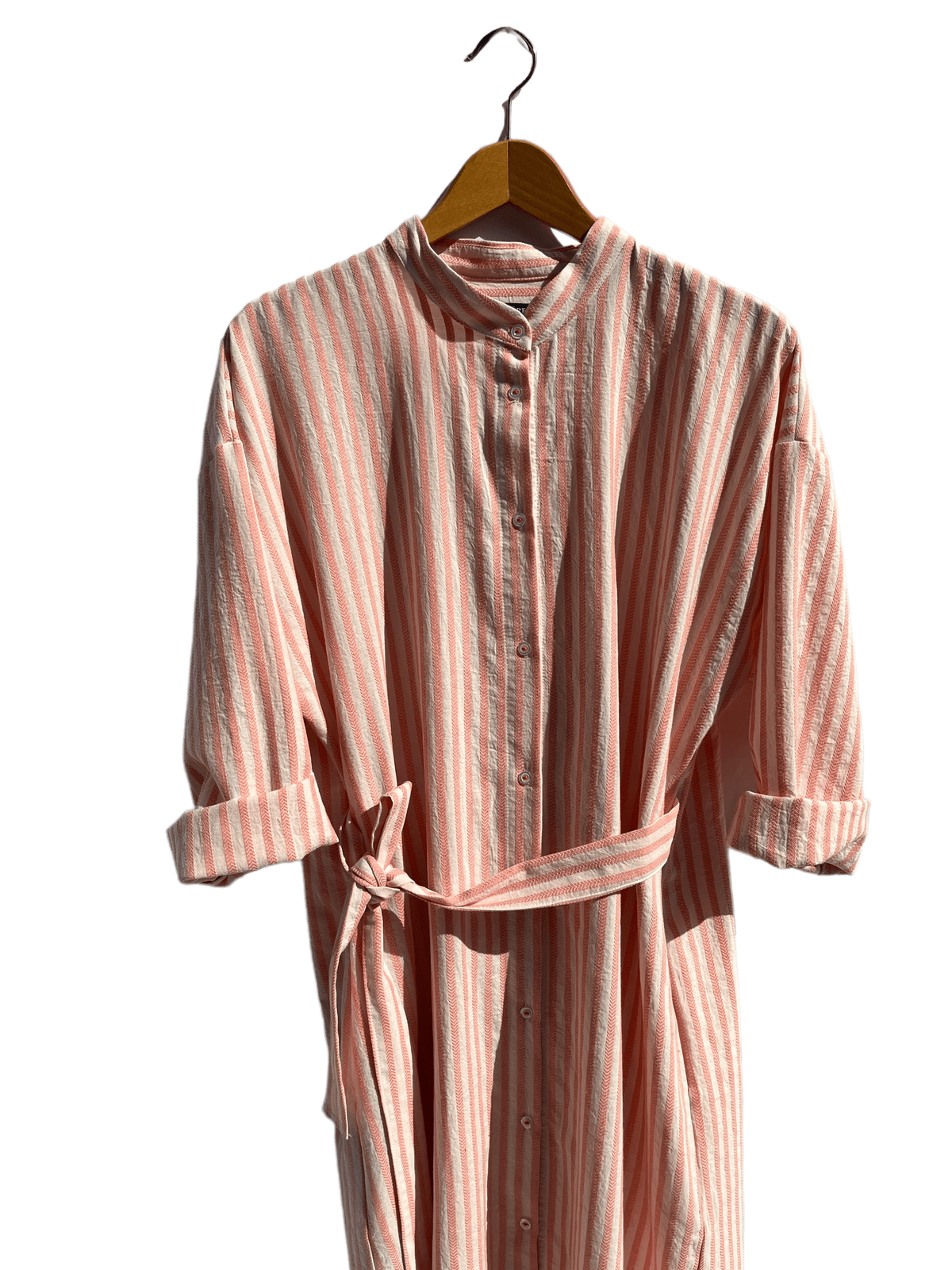 CECILIA SÖRENSEN Dress in Organic Fishbone Jacquard Dress CECILIA SÖRENSEN