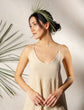 Double Gauze Strap Dress Moa