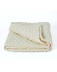 Bertra Aran Classic Wool Blanket - Cream Blankets Aran Woollen Mills   