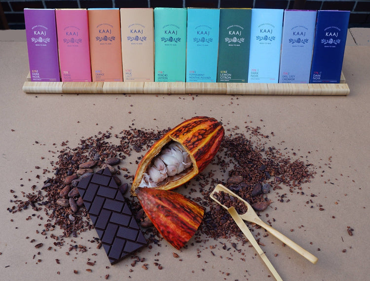 Dark 70% Peru Chocolate Kaaj Artisan Chocolate