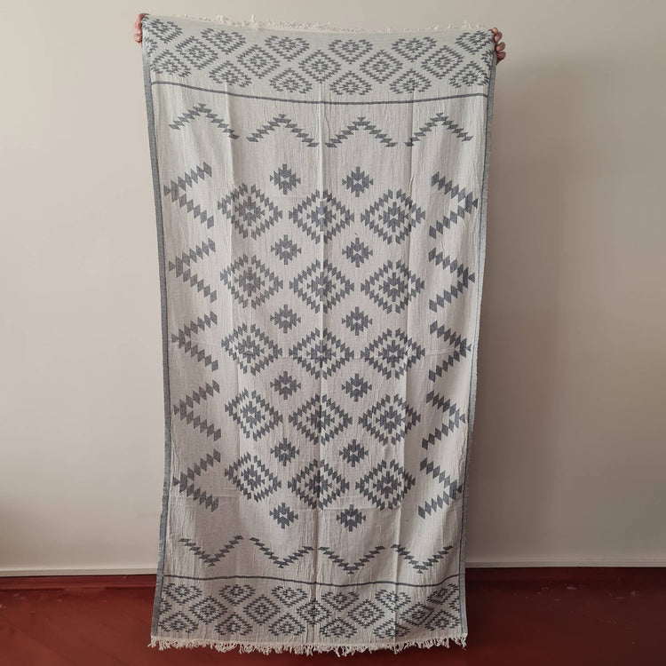 Aztec Pattern Double Face Beach Towel / Camping Blanket Towels Moa   