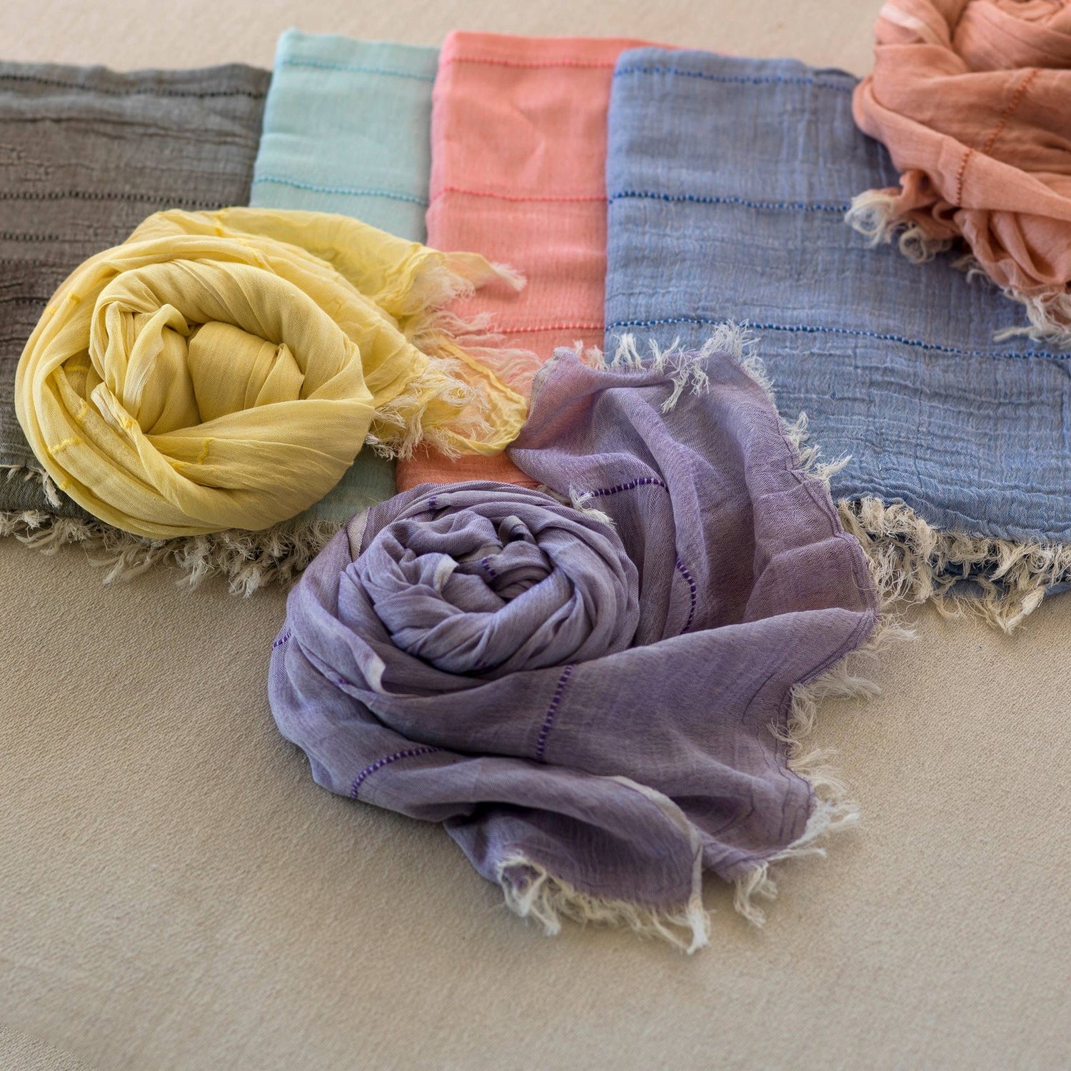 Loomist Helen Gauze Scarf Scarf loom.ist