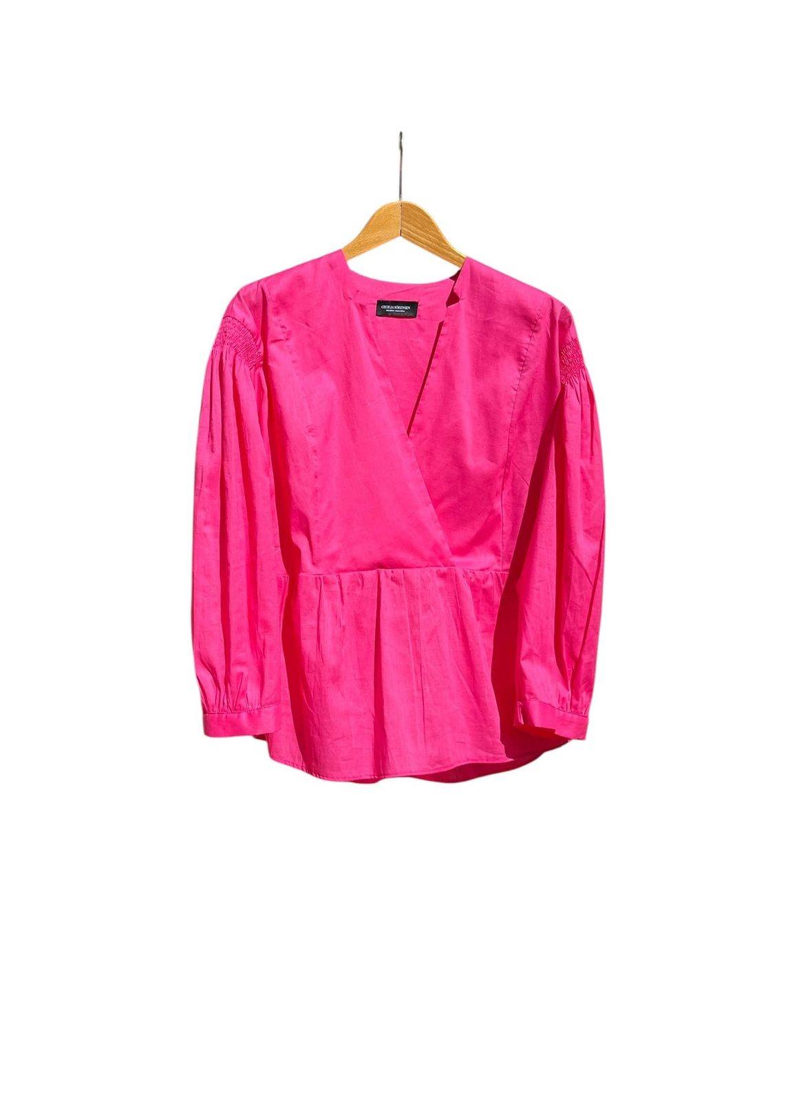 CECILIA SÖRENSEN Capi Summer Blouse in Sheer Organic Cotton Tops CECILIA SÖRENSEN