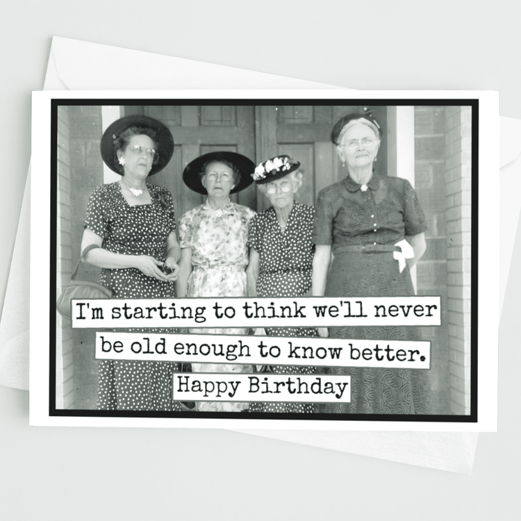Birthday Card. We&
