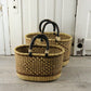 Oval Basket with Two Handles Medium - Traditional Palette Baskets Big Blue Moma   