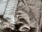 Crinkle Cotton Throw Blanklet Blankets Wylde Brigade
