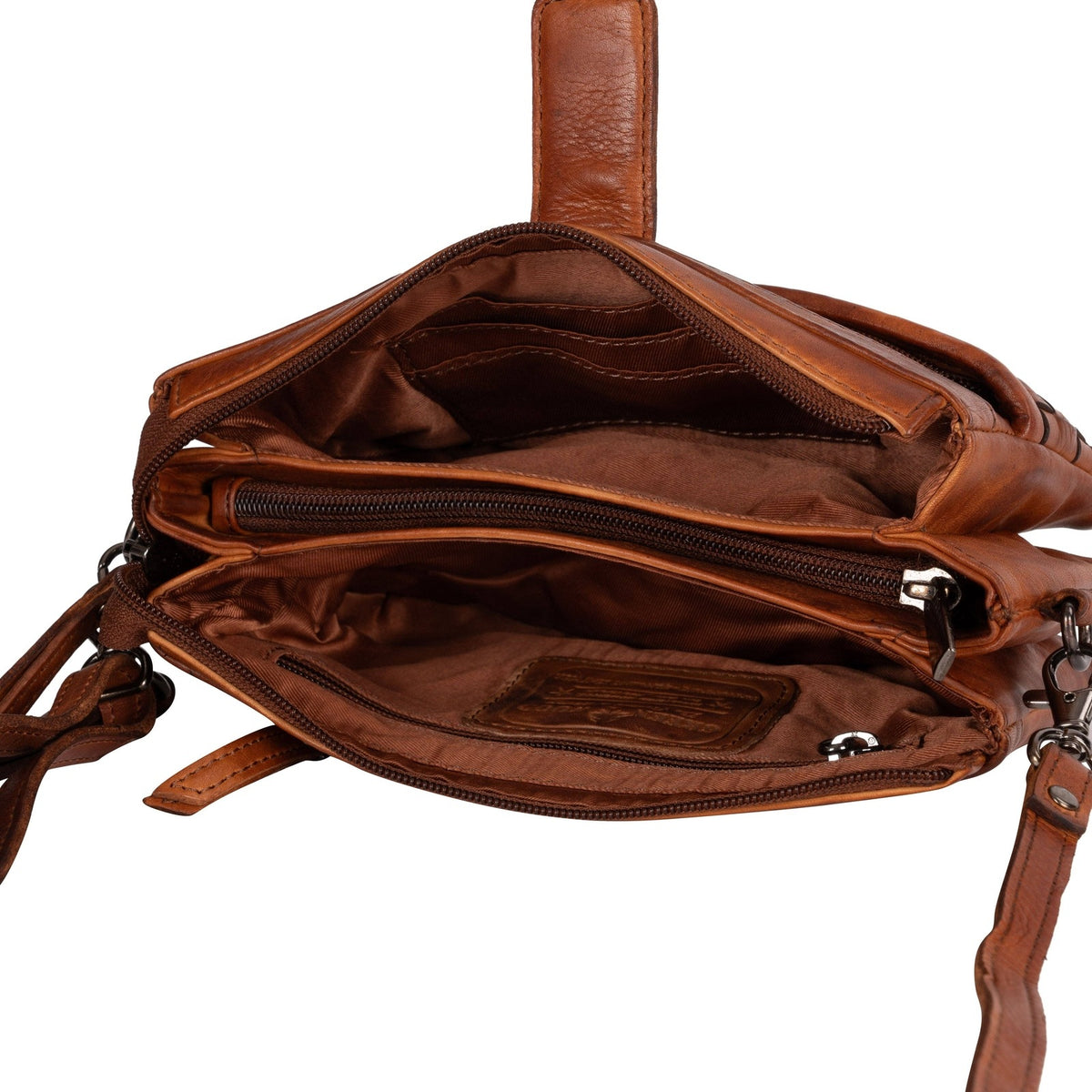Leather Shoulder Bag Cherry Greenwood Leather