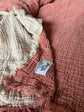 Crinkle Cotton Throw Blanklet Blankets Wylde Brigade