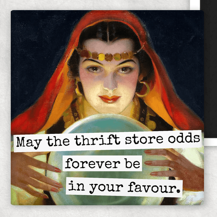 Magnet. May The Thrift Store Odds Forever Be... Magnets Raven&