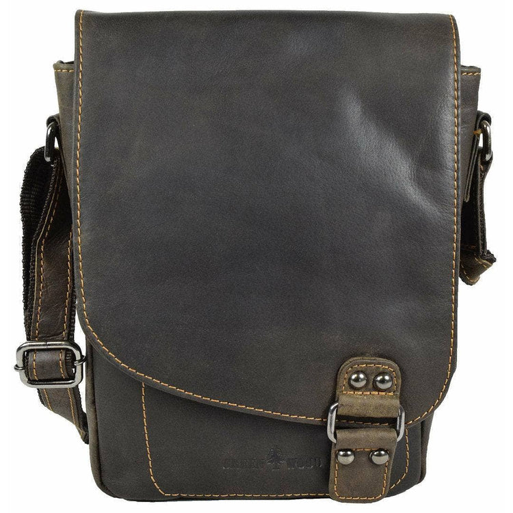 Leather Shoulder Bag Hobart - GW834 Greenwood Leather