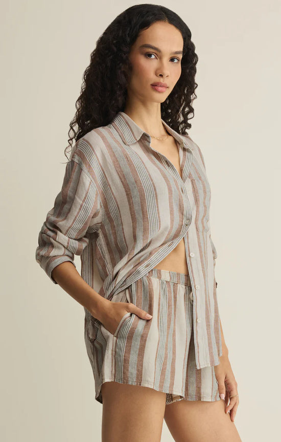 Z Supply The Perfect Line Top Long Sleeve Z Supply