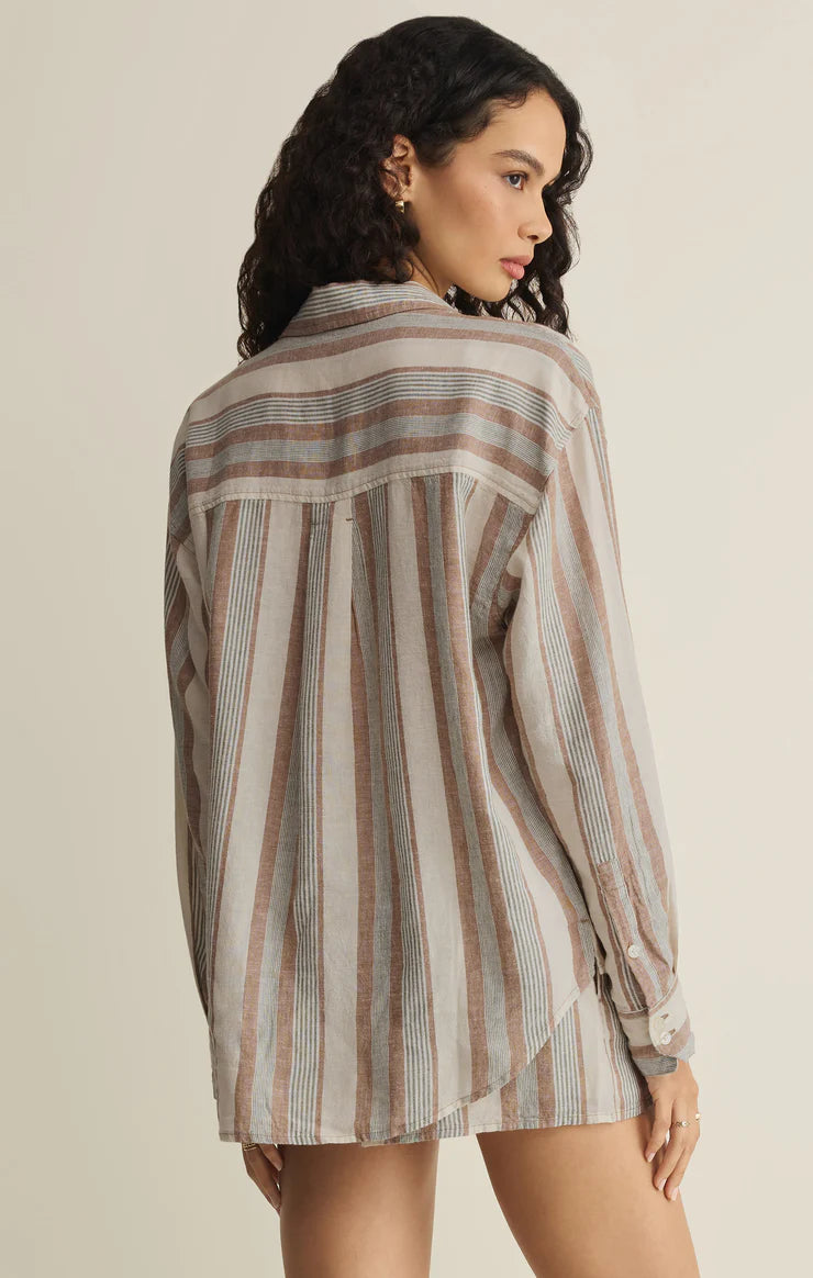 Z Supply The Perfect Line Top Long Sleeve Z Supply