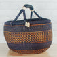 Round Basket Large - Traditional Palette Baskets Big Blue Moma   