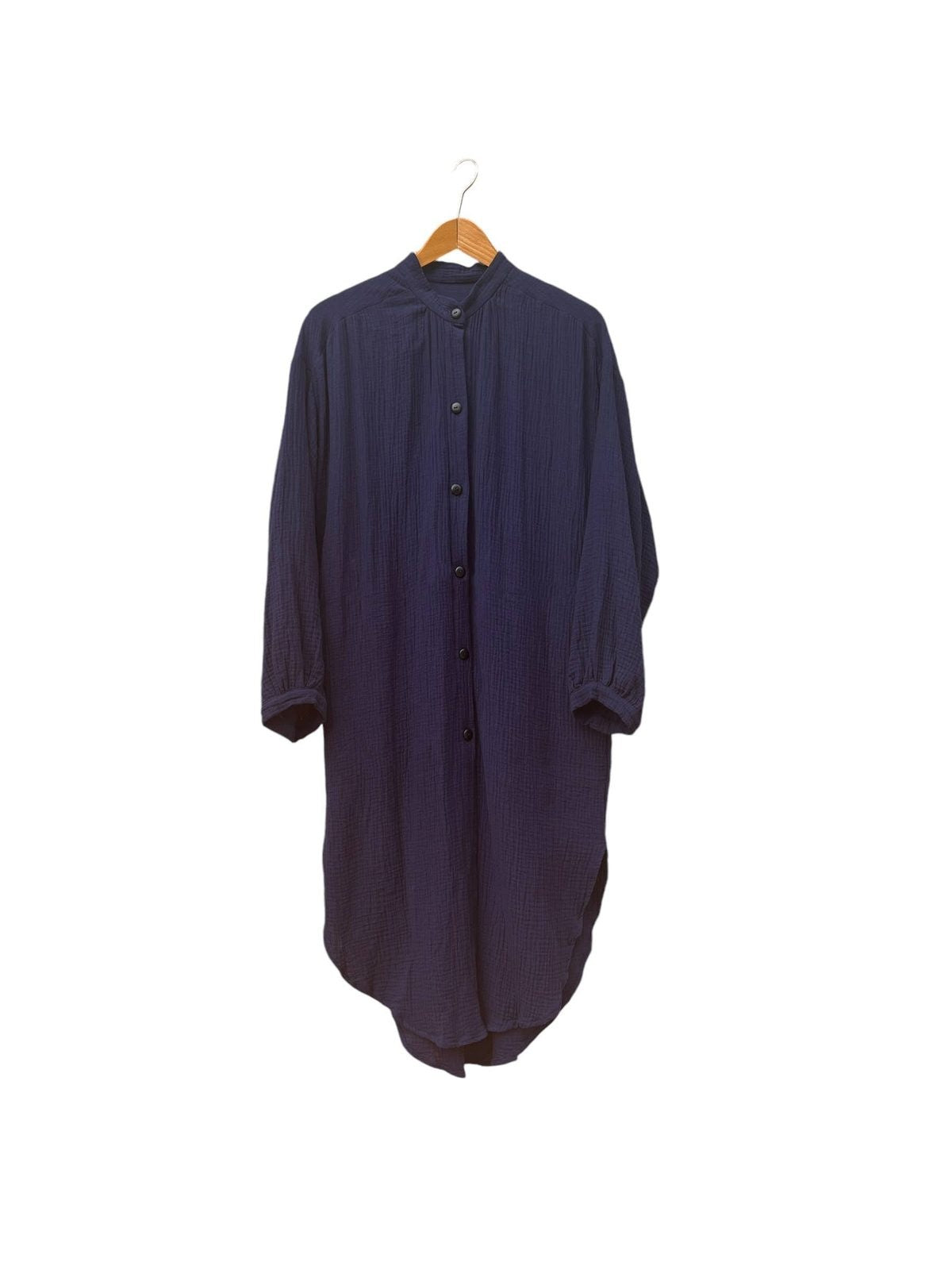 702 COTONER Relaxed shirt dress in organic cotton muslin CECILIA SÖRENSEN