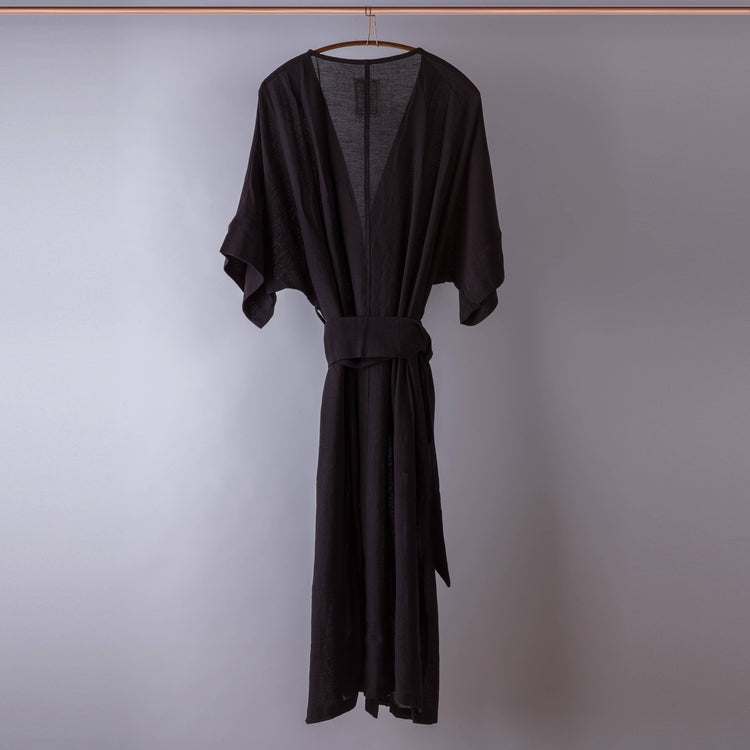 Loomist Sile Maxi Wrap Dress Dress loom.ist