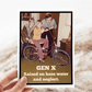 Vintage 70s Greeting Card. Gen X Raised On Hose Water... Greeting Cards Raven&