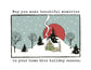 Beautiful Memories - Christmas Holiday Card Greeting Cards Newfolk & Cabin Paper Studio   